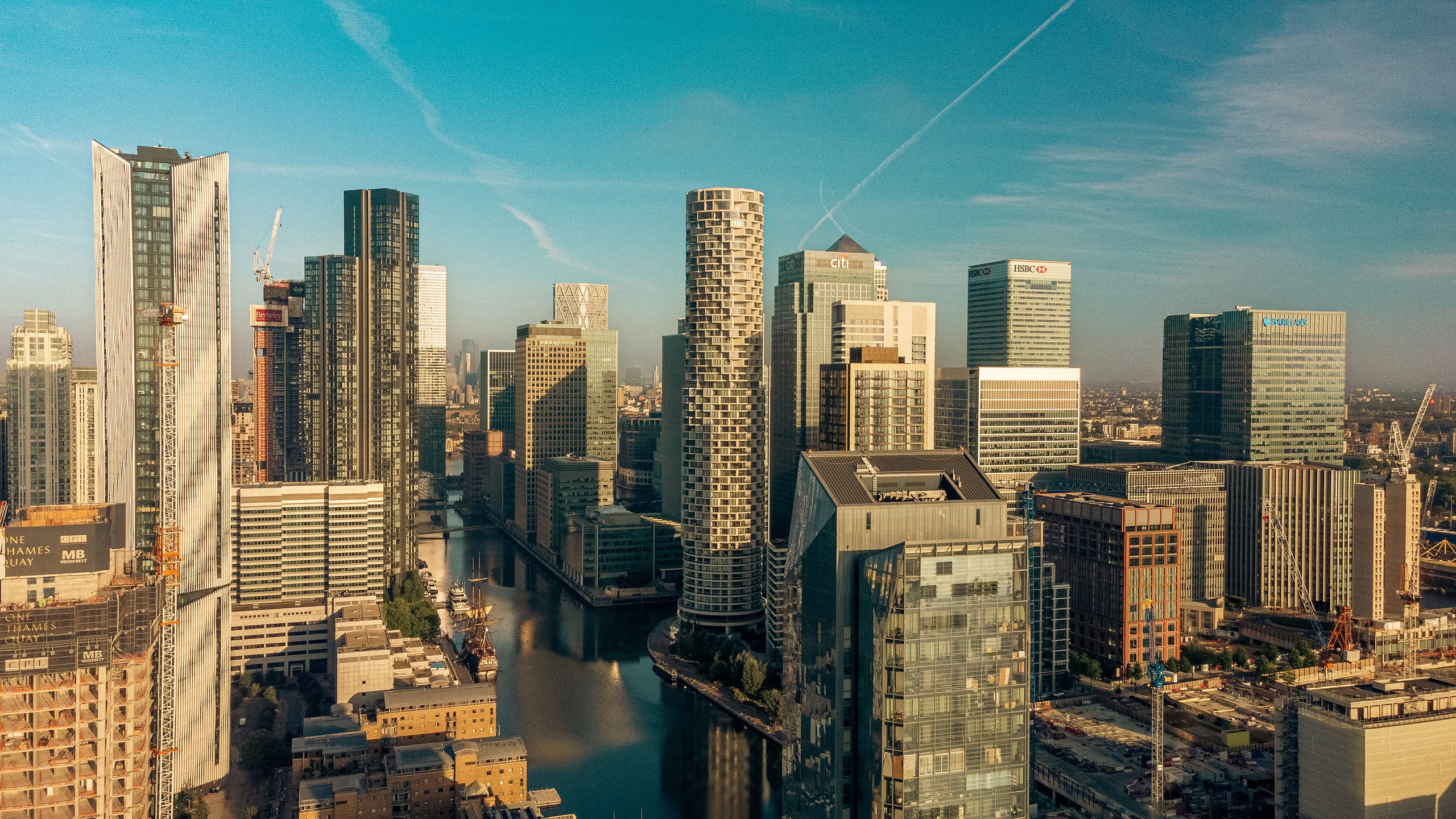 Canary Wharf Searchlight London